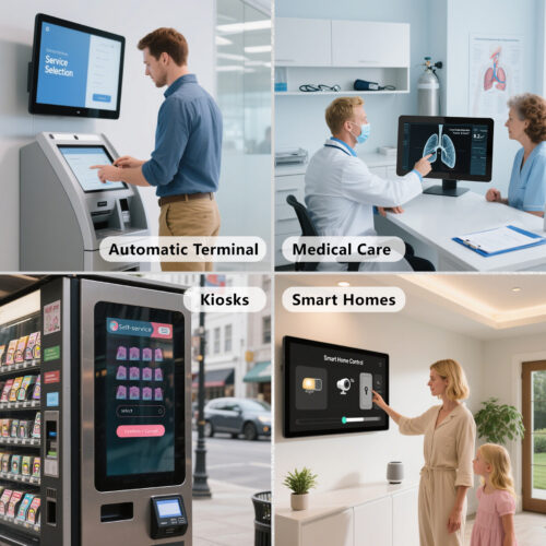 Wide Screen Fanless Industrial Panel PC Built for Continuous Operation